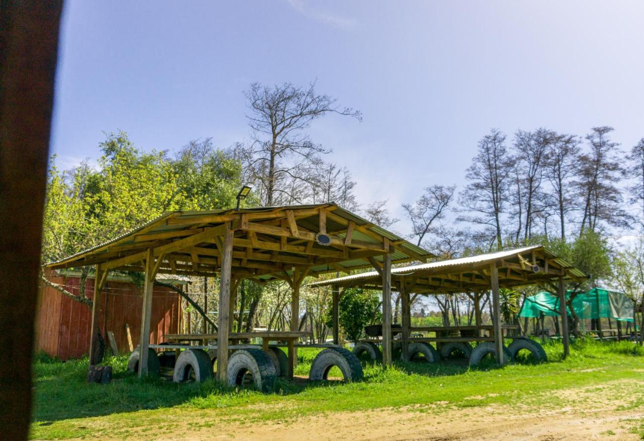 Coyunche Cabanas Y Camping Laja & San Rosendo Ngoại thất bức ảnh